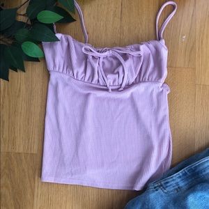 Pretty Little Thing waffled tank top || size US 8